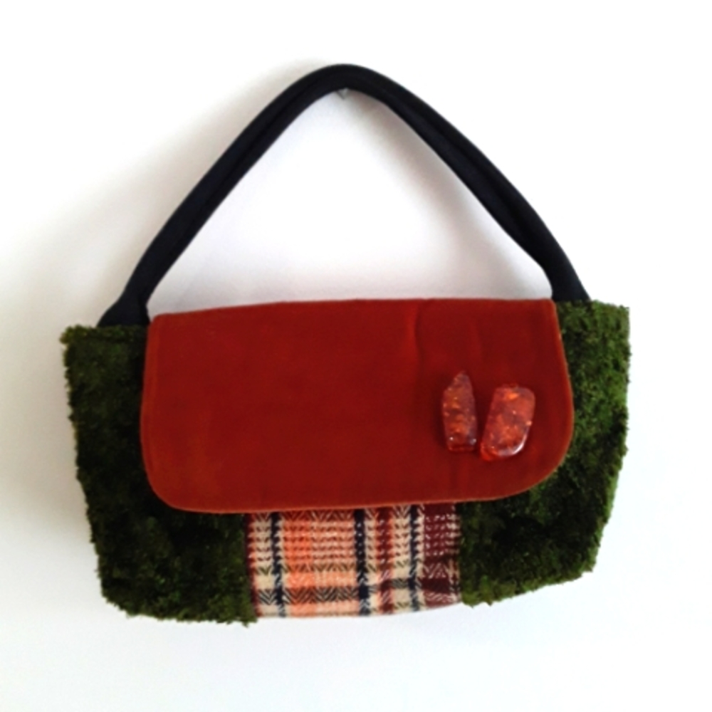 FIBER ARTIST Art-to-Wear Robin Lathroum handbag